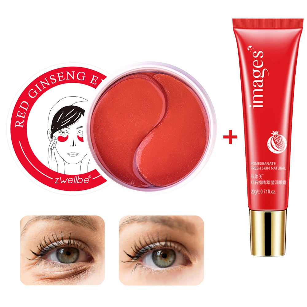 Черный жемчуг маска для глаз патчи коллагеновый крем Сыворотка против морщин