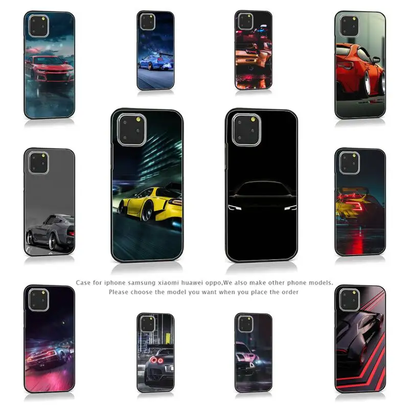 

Sports car cool luxury Phone Case for iPhone 7 8 11 12 Pro X XS Max XR Samsung A S 10 20 50 Plus pro funda