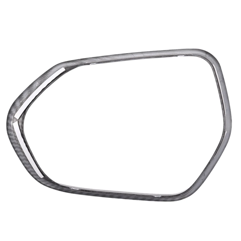 Боковое зеркало заднего вида из углеродного волокна с защитой от дождя и бровей