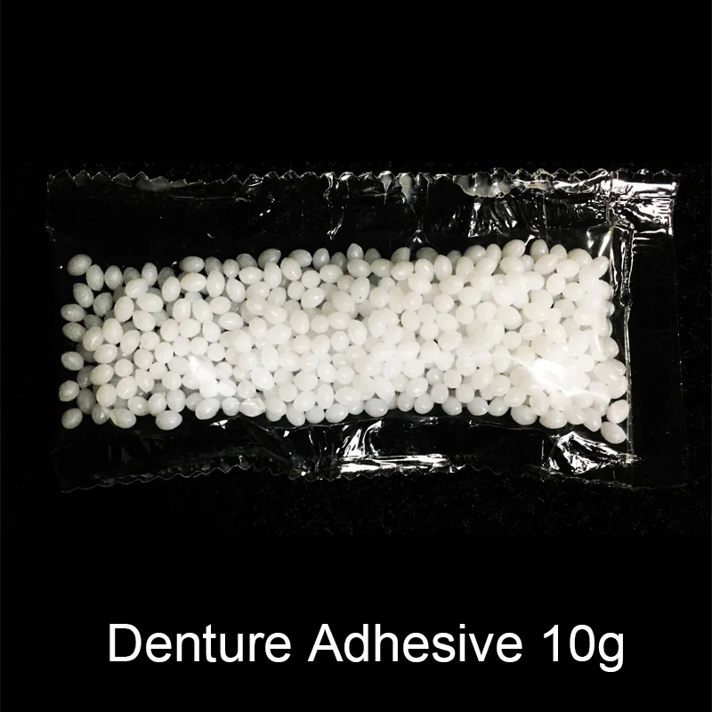 Denture Adhesive 10g Зубы вампира клыки протезы реквизит Хэллоуин косплей костюм реквизит вечерние сувениры маска для Хэллоуина ужас взрослые дети украшения - Цвет: Denture Adhesive 10g