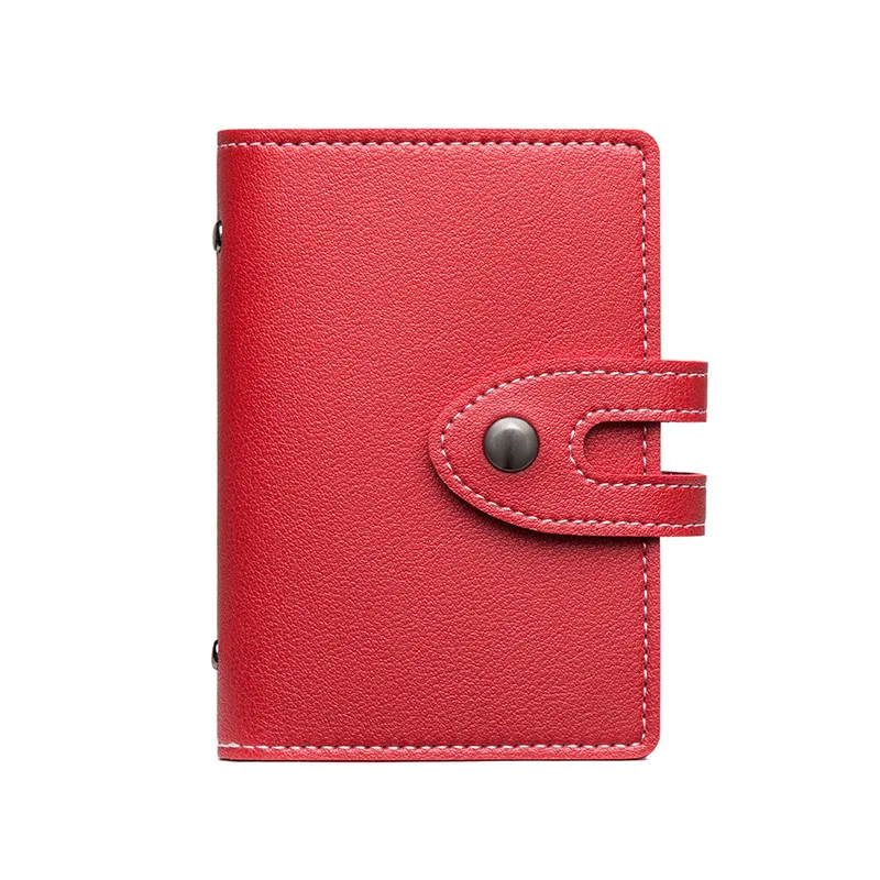 Factory Direct New Korean Version of Women's xiao ka bao Multiple Card Slots jia shi zheng Soft Leather Buckle Purse Spot | Багаж и
