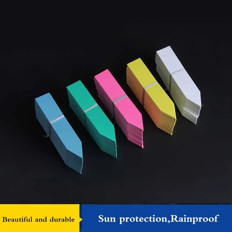 Многоразовые ярлыки из ПВХ для растений 100 шт. пластиковые деревьев фруктов