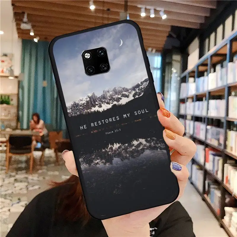 

Beach Mountain bule sky Phone Case For Huawei Mate 9 10 20 Pro lite 20x nova 3e P10 plus P20 Pro Honor10 lite