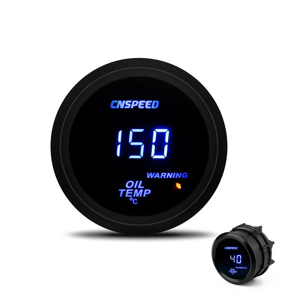

Измеритель температуры масла модифицированного GM 12V2 дюйма (52 мм), синий цифровой дисплей, измеритель температуры масла