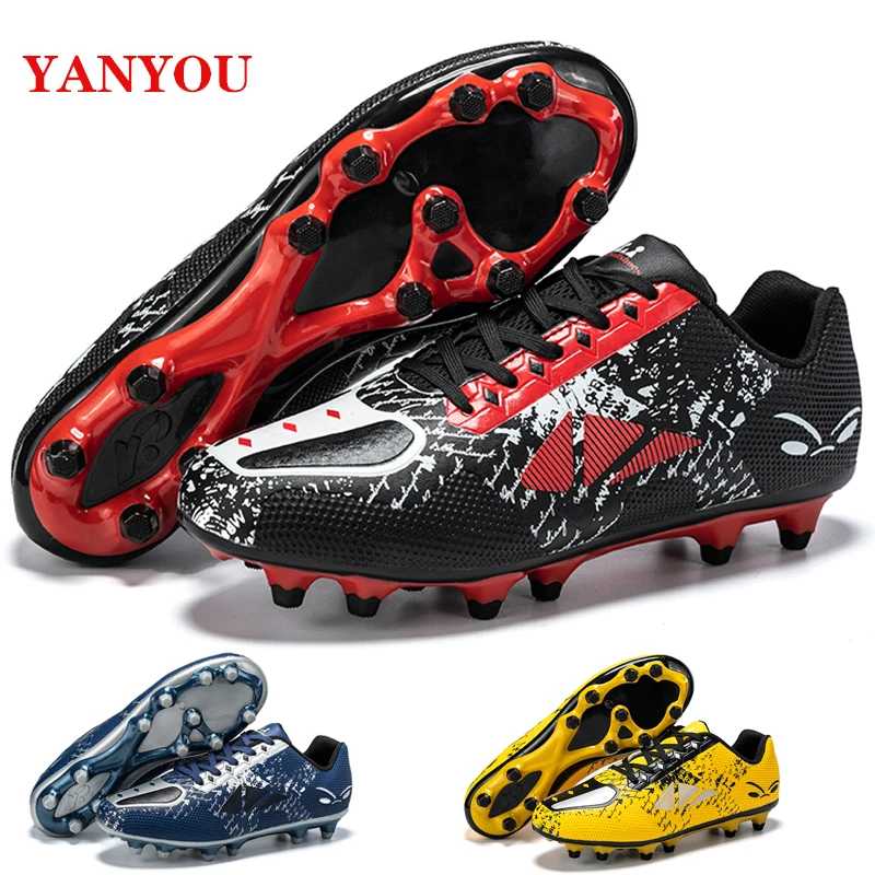 

Футбольная обувь YANYOU для детей, мальчиков, девочек, студентов, тренировочные футбольные бутсы, спортивные кроссовки, Детские уличные футбол...