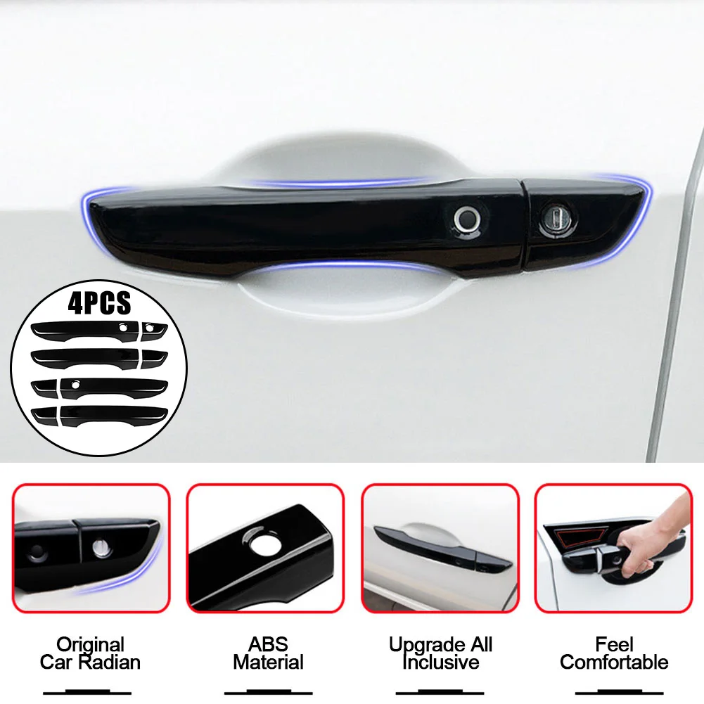 Чехлы для ручек двери без ключа 4 шт. чехлы входной Honda For Civic 10 2016 2017 2018 2019