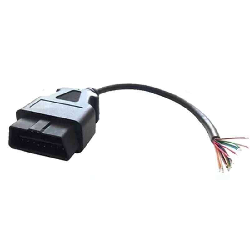 Оптовая продажа 16-контактный кабель-удлинитель OBD ELM327 2 для диагностики