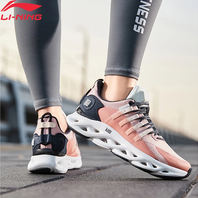 Li-Ning/женские кроссовки для бега с подушкой и водонепроницаемой подкладкой ARHP288 XYP947