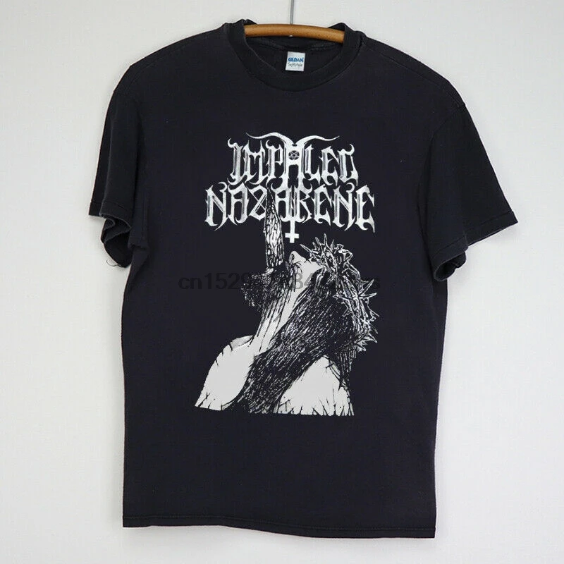 Рубашка impale Nazarene 1990s Band Tour OG редкая смерти черный металл |