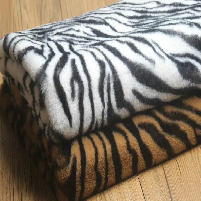 Костюм из искусственного меха кролика с принтом тигра и зебры 1 м | Дом сад