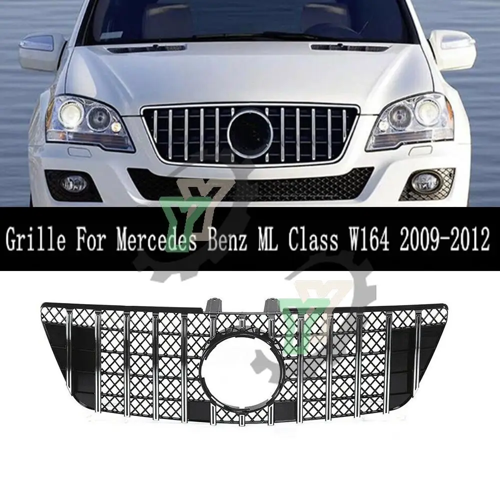 

Передняя решетка радиатора для Mercedes-Benz W164 ML class ML320 ML350 ML500 2009-2012