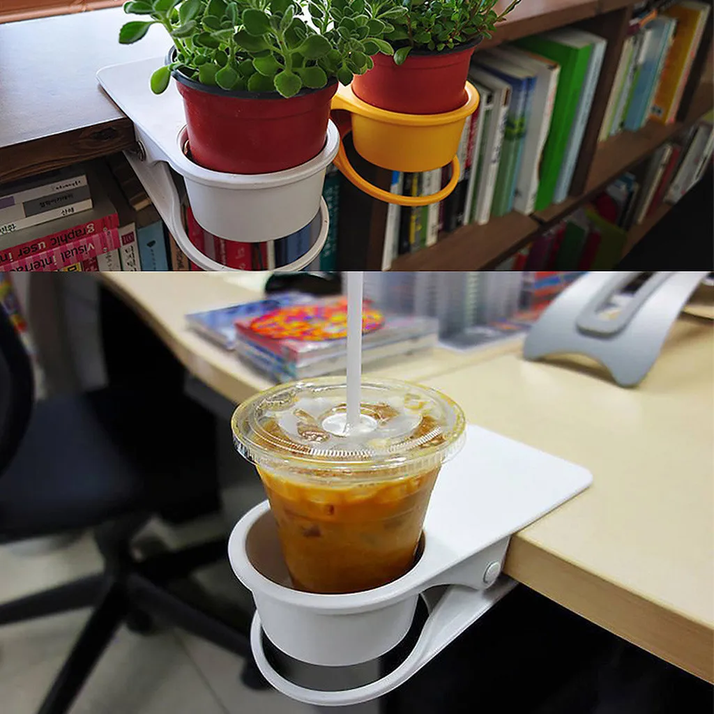 Новый универсальный держатель для чашек напитков зажим стола кофе и дома офиса