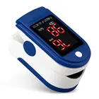 Пульсоксиметр SpO2 Пальчиковый портативный медицинский, измеритель пульса и уровня кислорода в крови, с ЖК-дисплеем