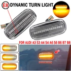 Светодиодный динамический боковой указатель поворота для Audi A3 S3 8P A4 S4 RS4 B6 B7 B8 A6 S6 RS6 C5 C7