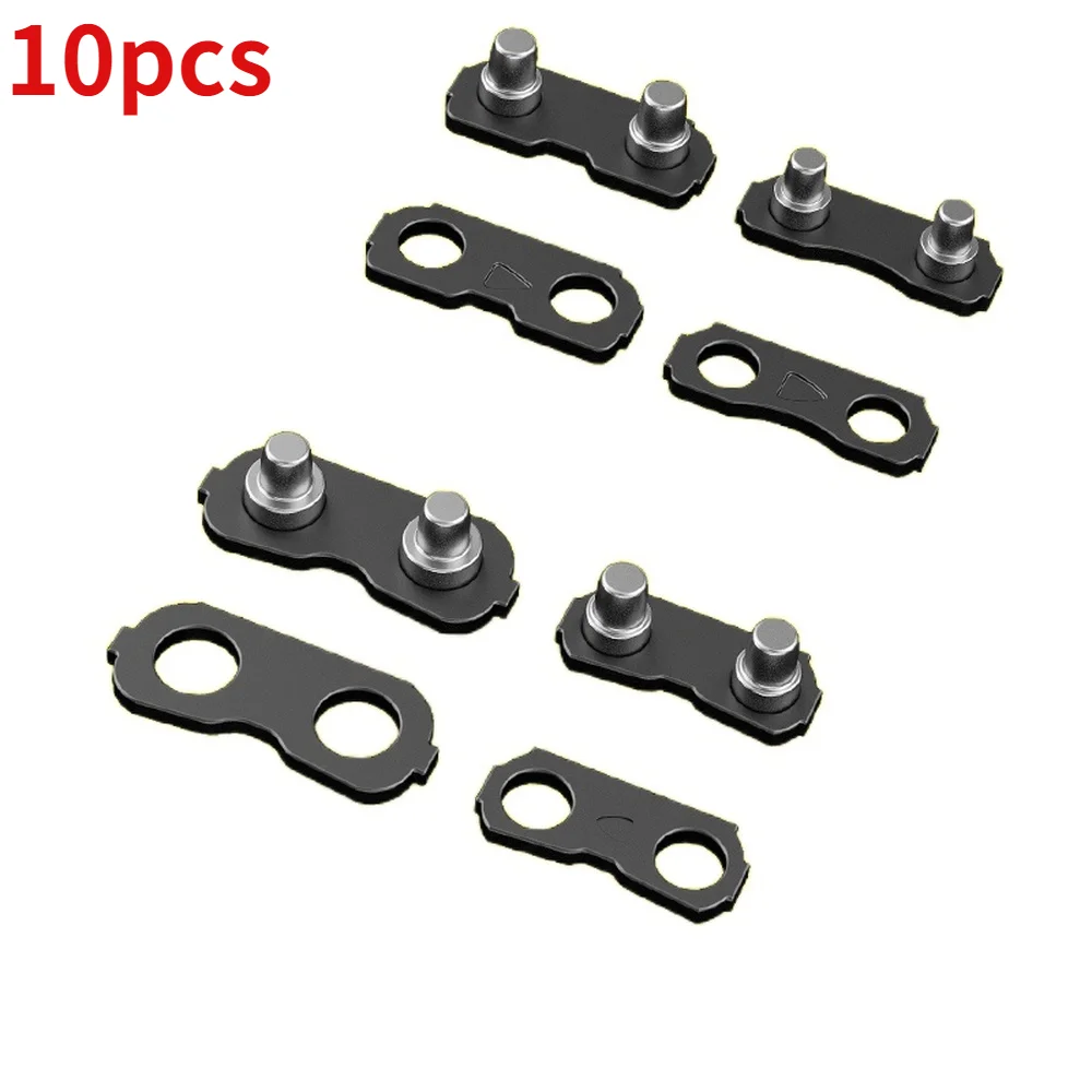 

10pcs Chain Saw Chain Joint Connection Buckle Interface Chain Buckle Felling Saw Chain 325# 404# 8# Chain Saw Accessories