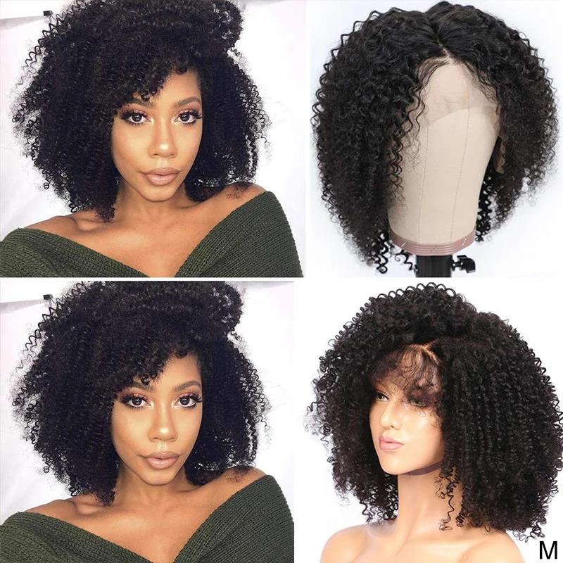 Монгольский курчавый и вьющийся волос парики короткий кудрявый Боб кружевные