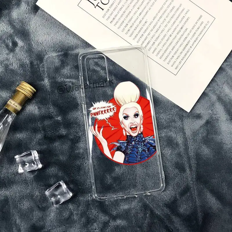 Прозрачный чехол RuPaul Drag Queen для телефона Samsung A12 5G A71 4G A70 A52 A51 A40 A31 A21S A20 A50 A30 S