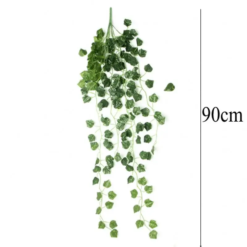 Искусственные растения для дома Свадебные украшения зеленое растение Плющ лист