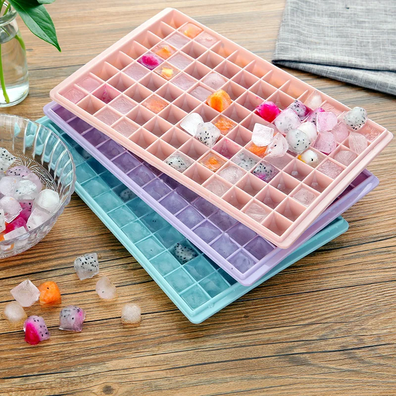 

Diamond ice box ice cube Frozen ice cube mould 60/96 Household refrigerator made popsicle box ice cube