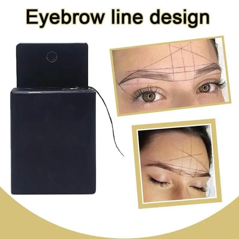 

Auxiliary Line Drawing Tool Positioning Eyebrow Ruler With Ink Mark Line String Mapping Ink Fountain