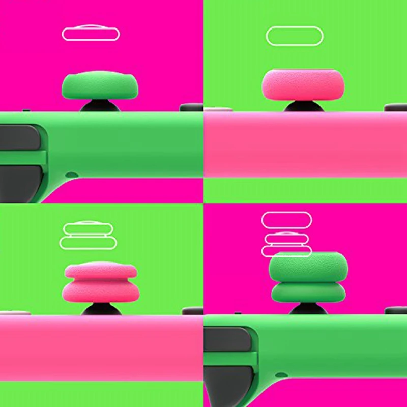 CQC и FPS Thumb Grips набор джойстика крышка аналогового Крышка для nintendo Switch Joy-Con