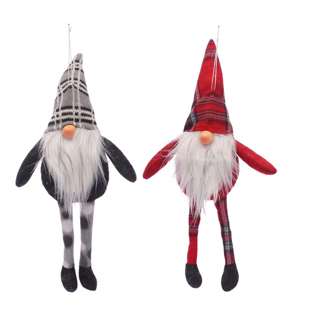 Рождественская тканевая кукла ручной работы с Сантой подарок на день рождения