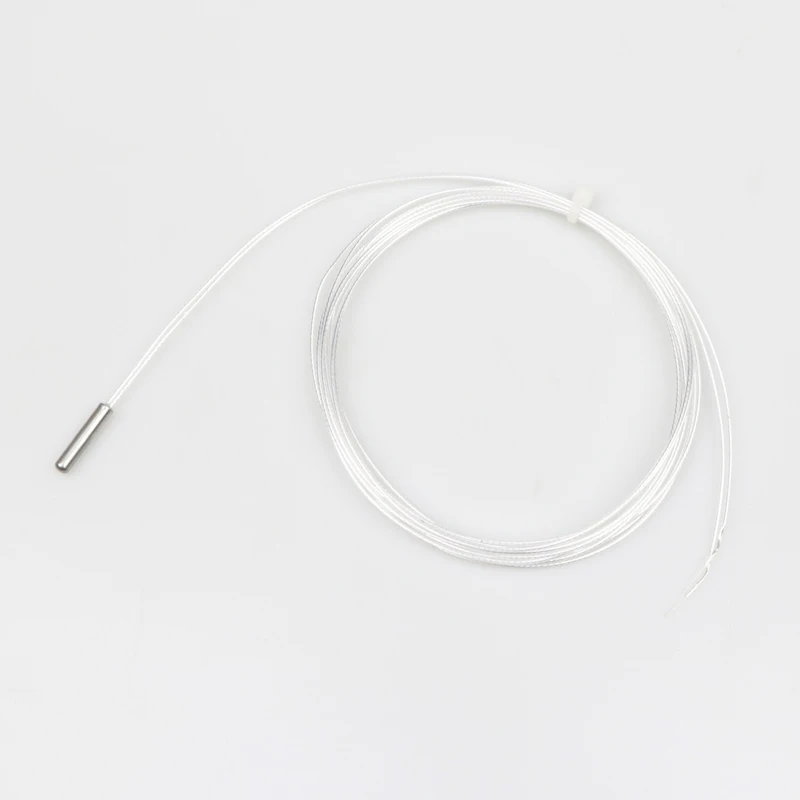 Миниатюрный датчик температуры PT100 2 шт. диаметр трубки 1 5/2/ 3 мм ультрамаленькая