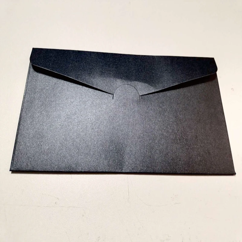 

250gsm black card envelope printing custom/logo printing custom