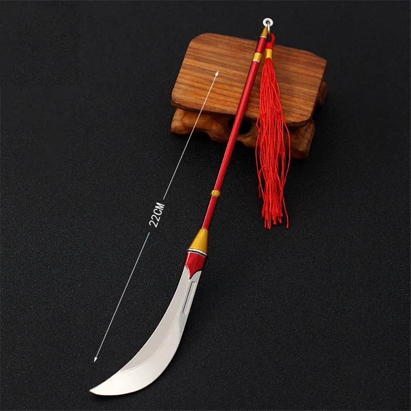 

Jujutsu Kaisen Zenyuan Maki Pheasant Knife Alloy Weapon Model Holiday Gift Keychain Pendant Model