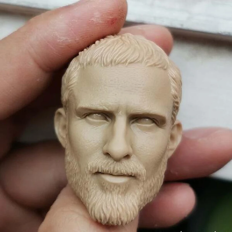 Пустые Горячие масштабы 1/6 темно синие уплотнения десантная голова Неокрашенная