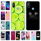 Силиконовый чехол для смартфонов Xiaomi MI A2 LiteMI A2, принт на выбор