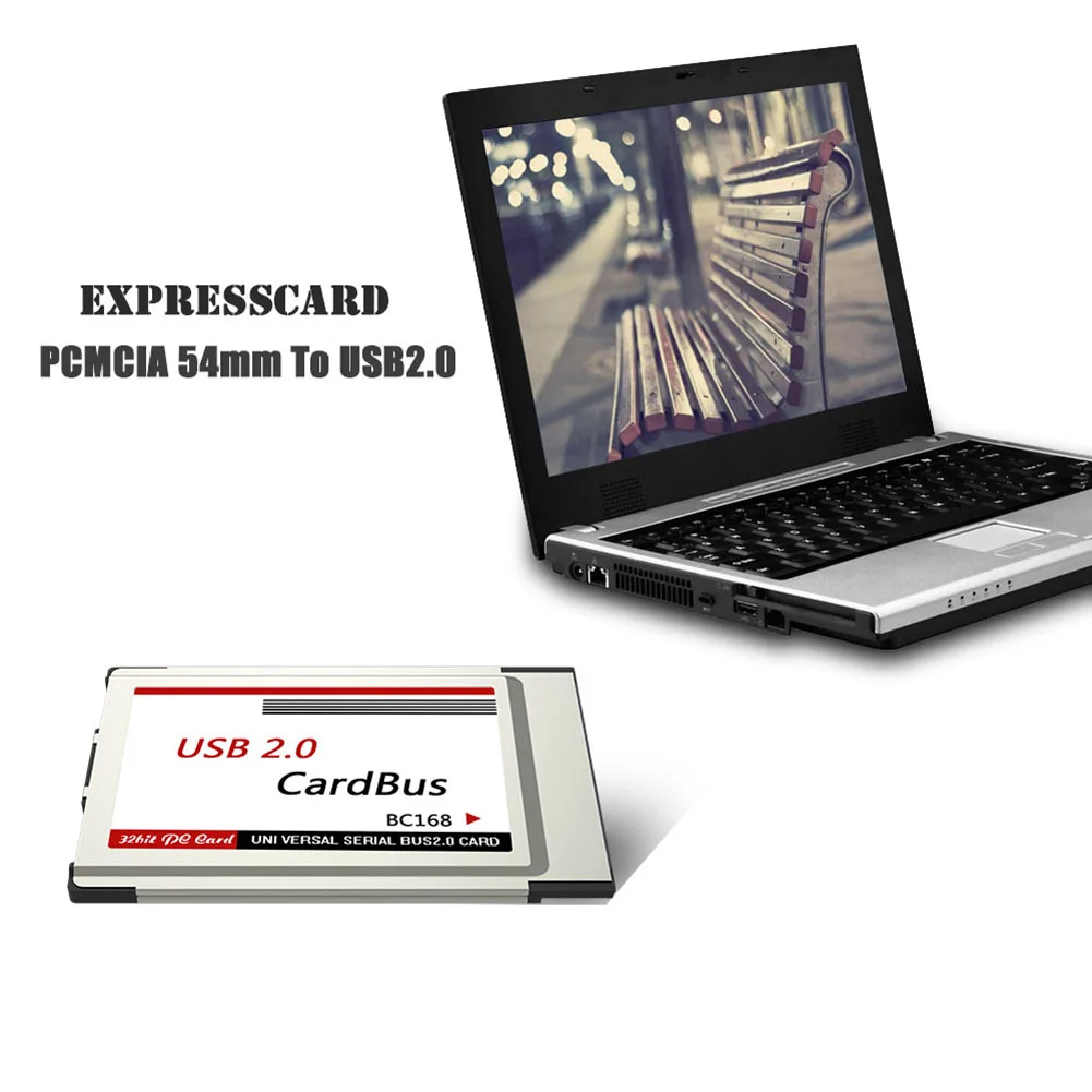 Новый Ноутбук PCMCIA к USB 2 0 CardBus конвертер портами плата PCI Express адаптер для карт |