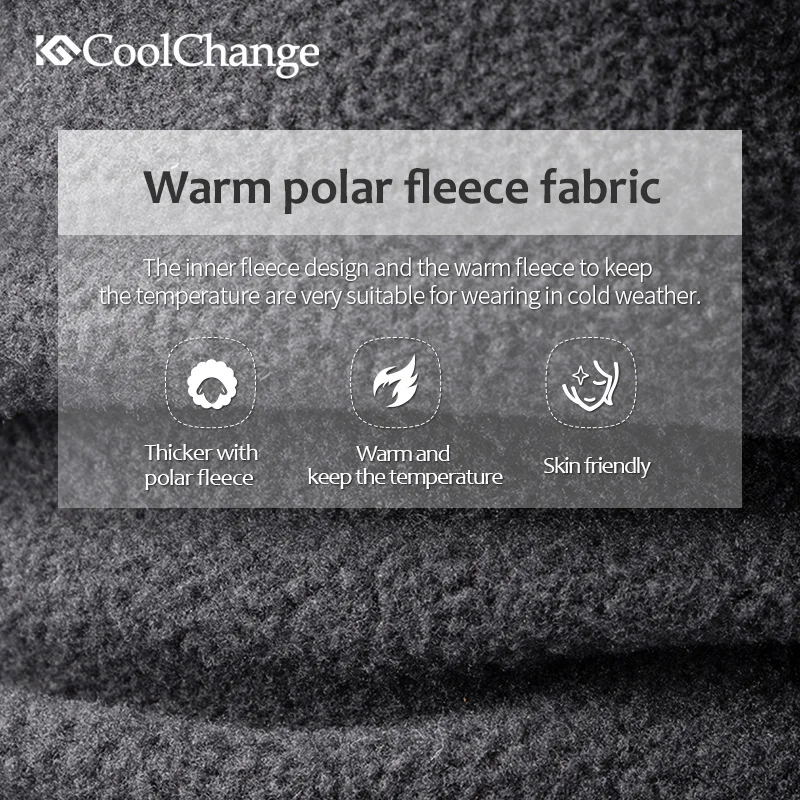 CoolChange велосипедная маска для лица, Зимняя Теплая Флисовая Лыжная маска для велосипеда, маска для лица, щит сноуборд, шапка, холодный головной убор, велосипедная маска, шарф