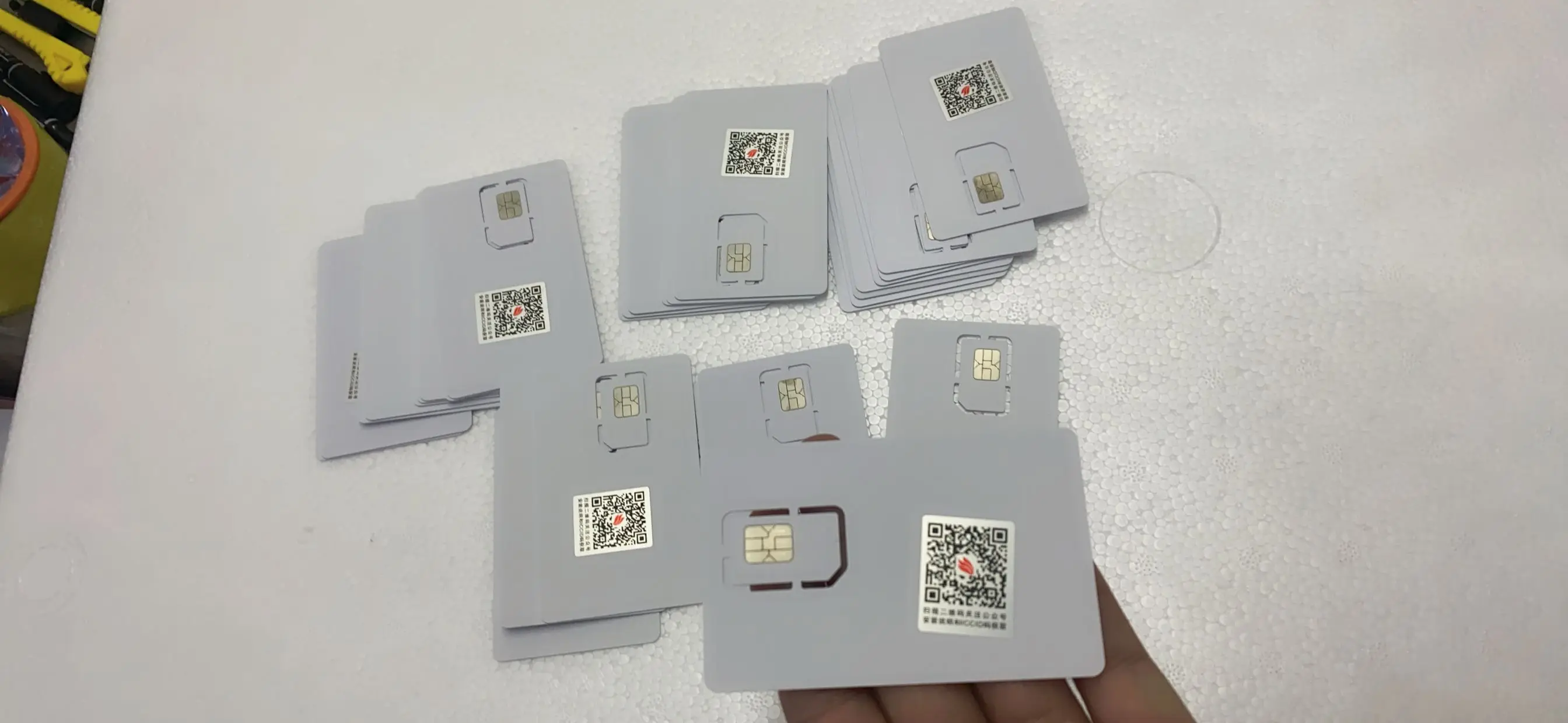 Nano Micro SIM-карта GN SIM-разблокировка Sim-карта записываемая программируемая чистая ICCID