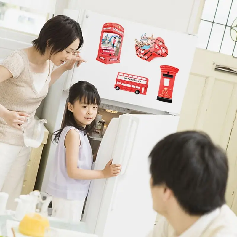 3D смолы магнит на холодильник Лондон подарок сувенир для туриста магнитные