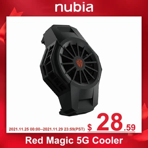 original zte red magic 5g ice dock cooling fun redmagic 5s funcooler pro mobile phone radiator fan cooler for nubia iphone free global shipping