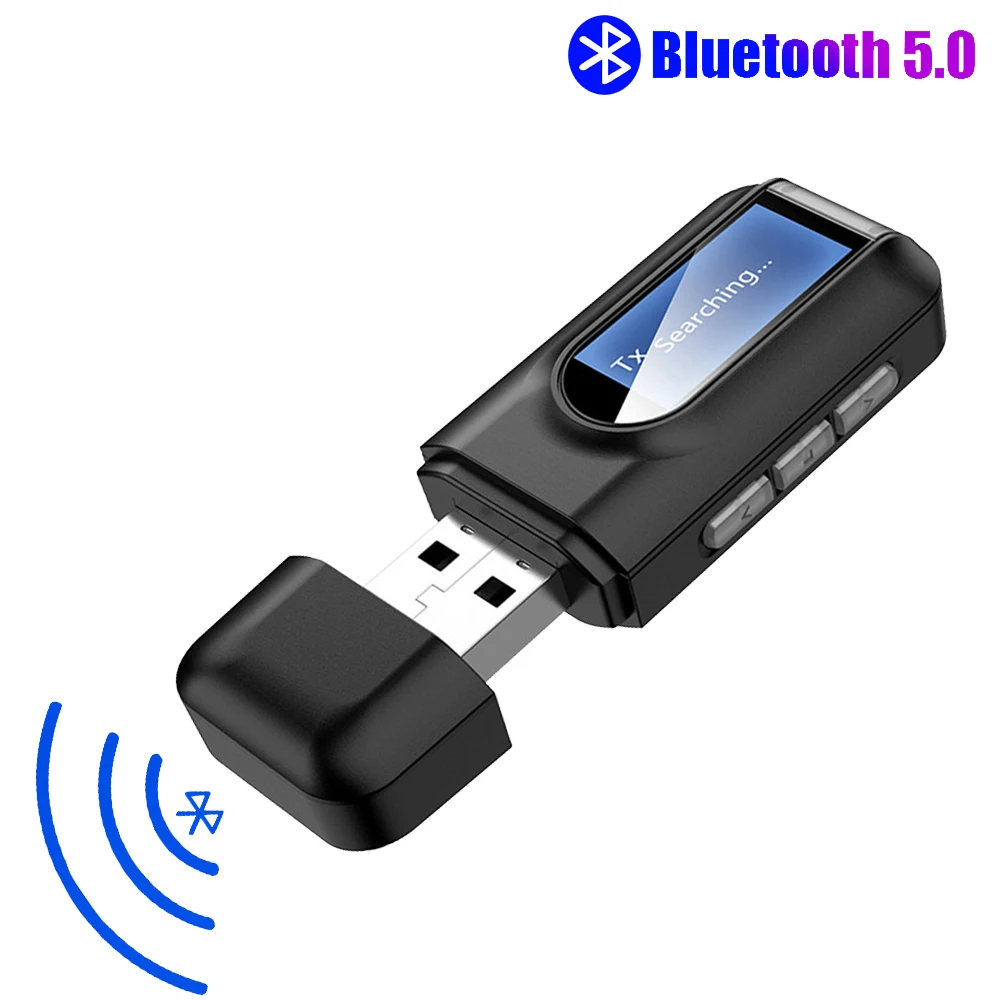 Приемник Bluetooth 5 0 USB аудио адаптер стерео высокоточное подходит для ТВ компьютера