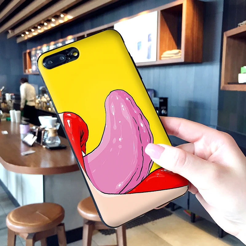 Case For iPhone 6 6S plus Luxury Black 5 5S SE 7 8 Plus X XS Max XR Cover Pop Art Woman | Мобильные телефоны и аксессуары