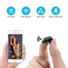 Миниатюрная Wi-Fi камера HD 1080P, видеотелефон с дистанционным обнаружением движения, ночным видением, диктофоном, микро-камера безопасности, поддержка скрытой TF-карты