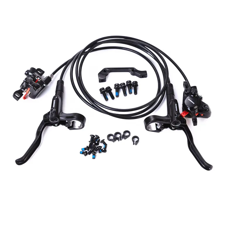 Only MT200 Pair SHIMANO MT200 Велосипедный Тормоз mtb Гидравлический дисковый тормоз набор тормозных тормозов муфта M315 обновленная версия тормоза и ротор G3/HS1/RT56 160 мм - Цвет: Only MT200 Pair