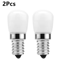 2pcslot 3w e14 led fridge light bulb refrigerator corn bulb ac 220v led lamp whitewarm white smd2835 replace halogen light