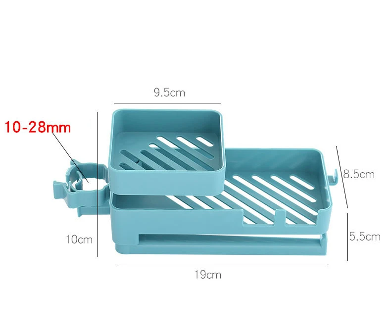 Трехслойный смеситель для высыхания вместительный органайзер раковины