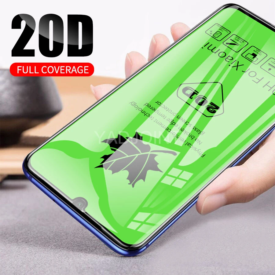 20D полный клей полное покрытие закаленное стекло для Xiaomi Redmi Note 7 K20 Pro 7A Защита