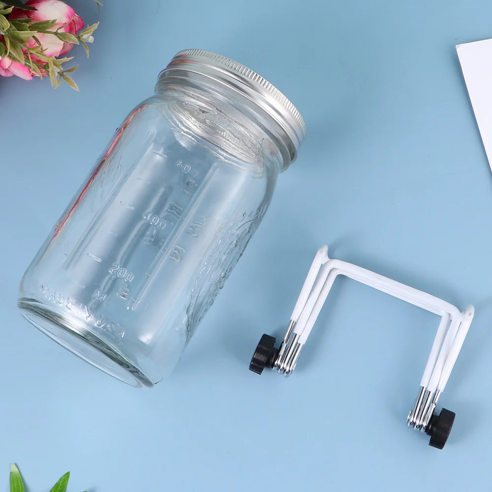 3 шт стеклянные фрезы с широким горлышком банки для спекания семян набор дома