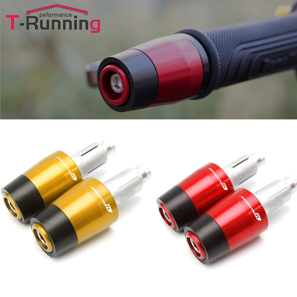 Алюминиевые ручки для мотоцикла CNC наконечники руля рукоятка крышка-слайдер Для