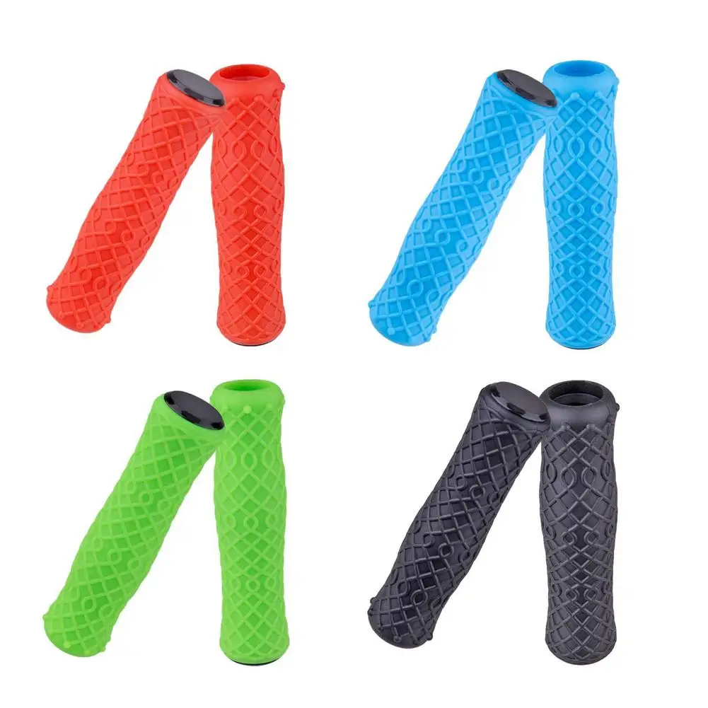 

Grips Cover For Mountain Bike Bicycle Silicone Lightweight Shock-absorbing Dirt-resistant Color Camouflage Grips Handlebar Grips