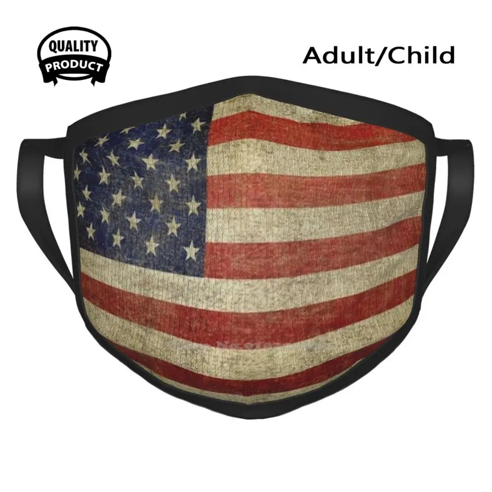 Подарки 4 июля-американский флаг-Соединенные Штаты состаренная потертая