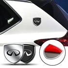 Автомобильные 3D наклейки-эмблемы для Infiniti ESQ EX25 EX35 EX37 FX35 FX37 JX35 G25 G35 G37 M25 M37 IPL Q30 QX50 QX60