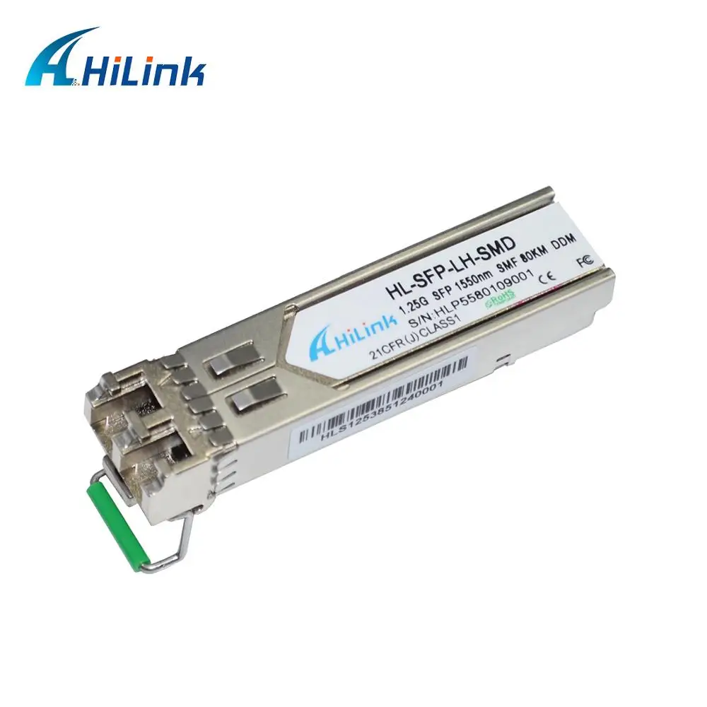 Бесплатная доставка 1 25G SFP нм 80 км ZX двойной LC трансивер модуль | Мобильные