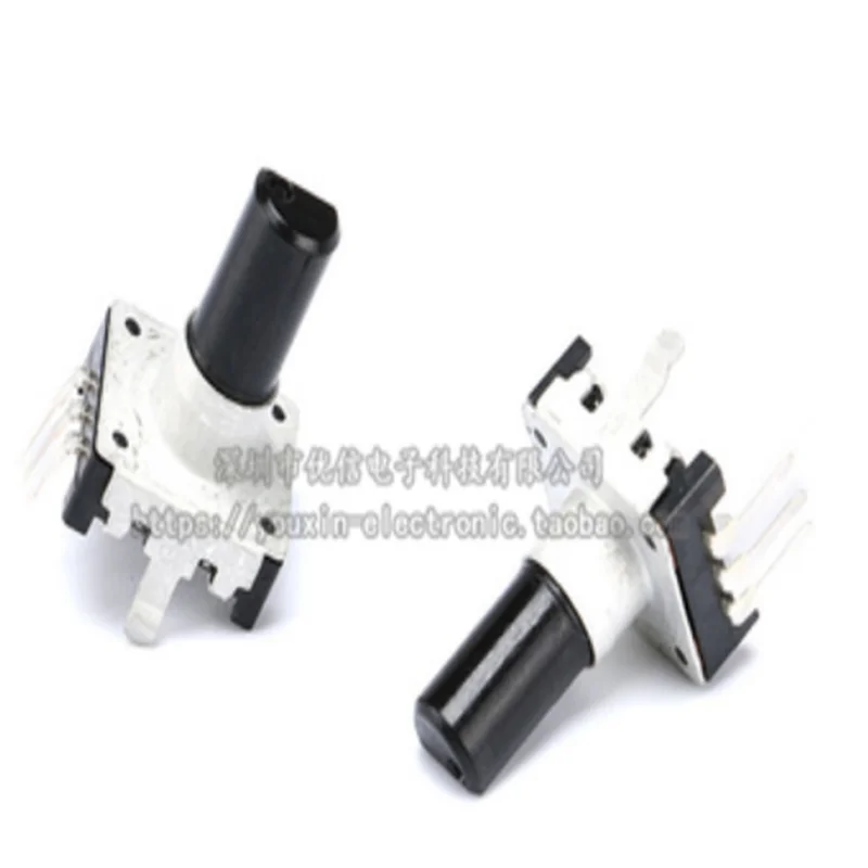 2 шт./лот EC12 E12 полулунный ручной аудио кодировщик/360 ° вращающийся кодировщик длина штатива 15 мм